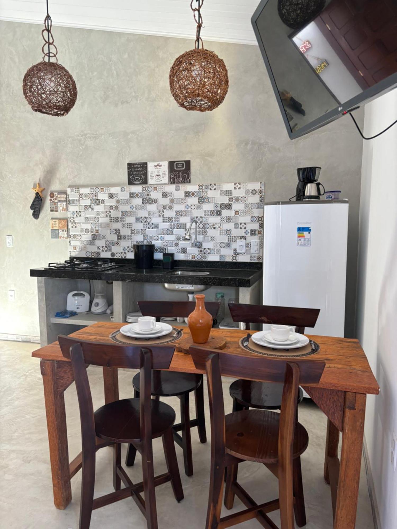 Flat Sonhos De Milagres Apartment Sao Miguel dos Milagres Luaran gambar